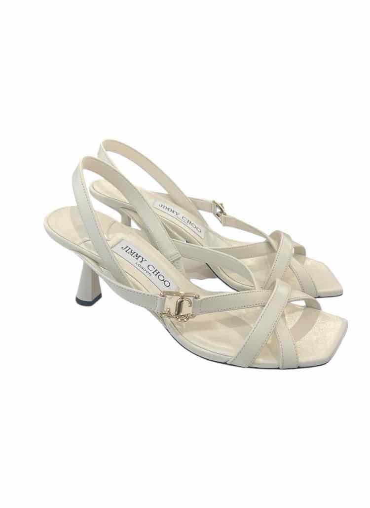 Jimmy Choo Off White Size 37 Shoes