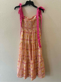 Fore Yellow and PInk Size S Dress