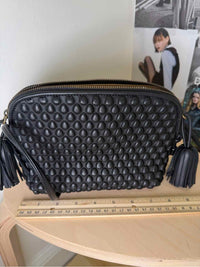 Tissa Fontaneda Black Handbag