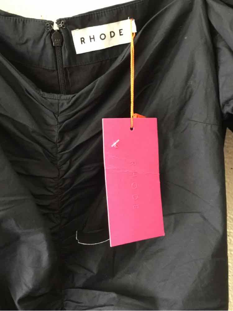 Rhode Black Size 8 Dress