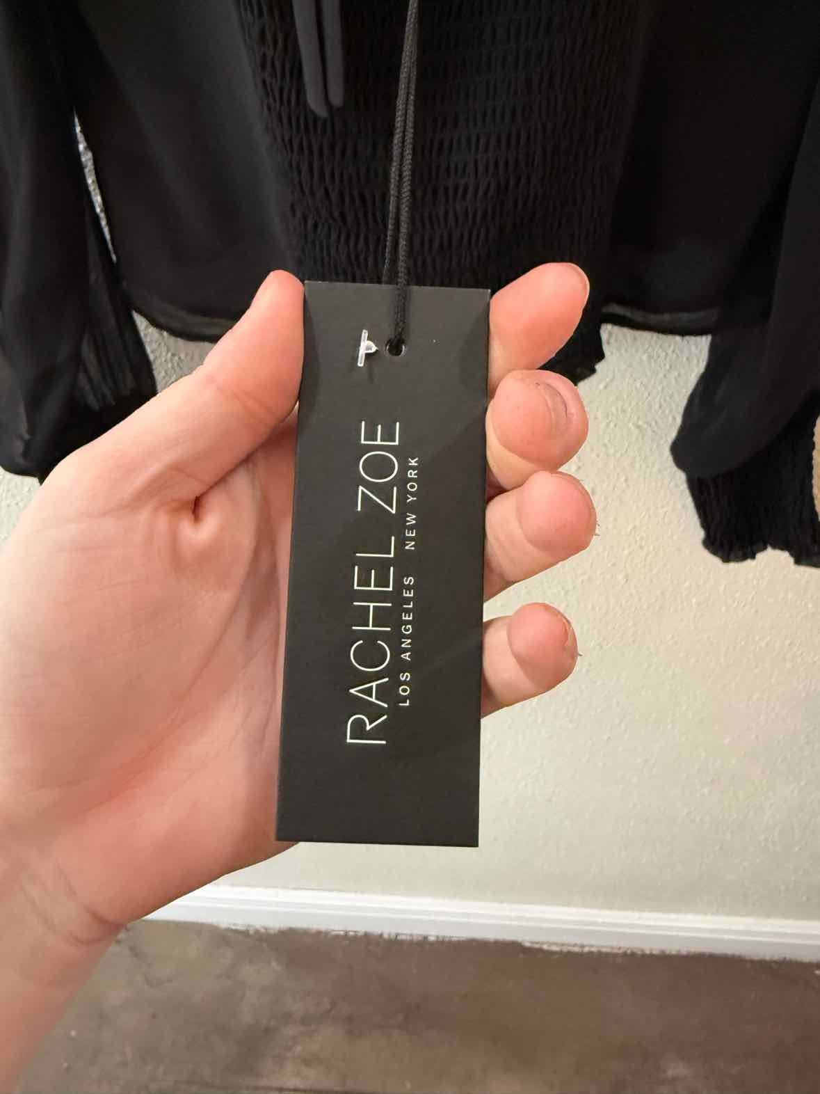 Rachel Zoe Black Size S Shirt