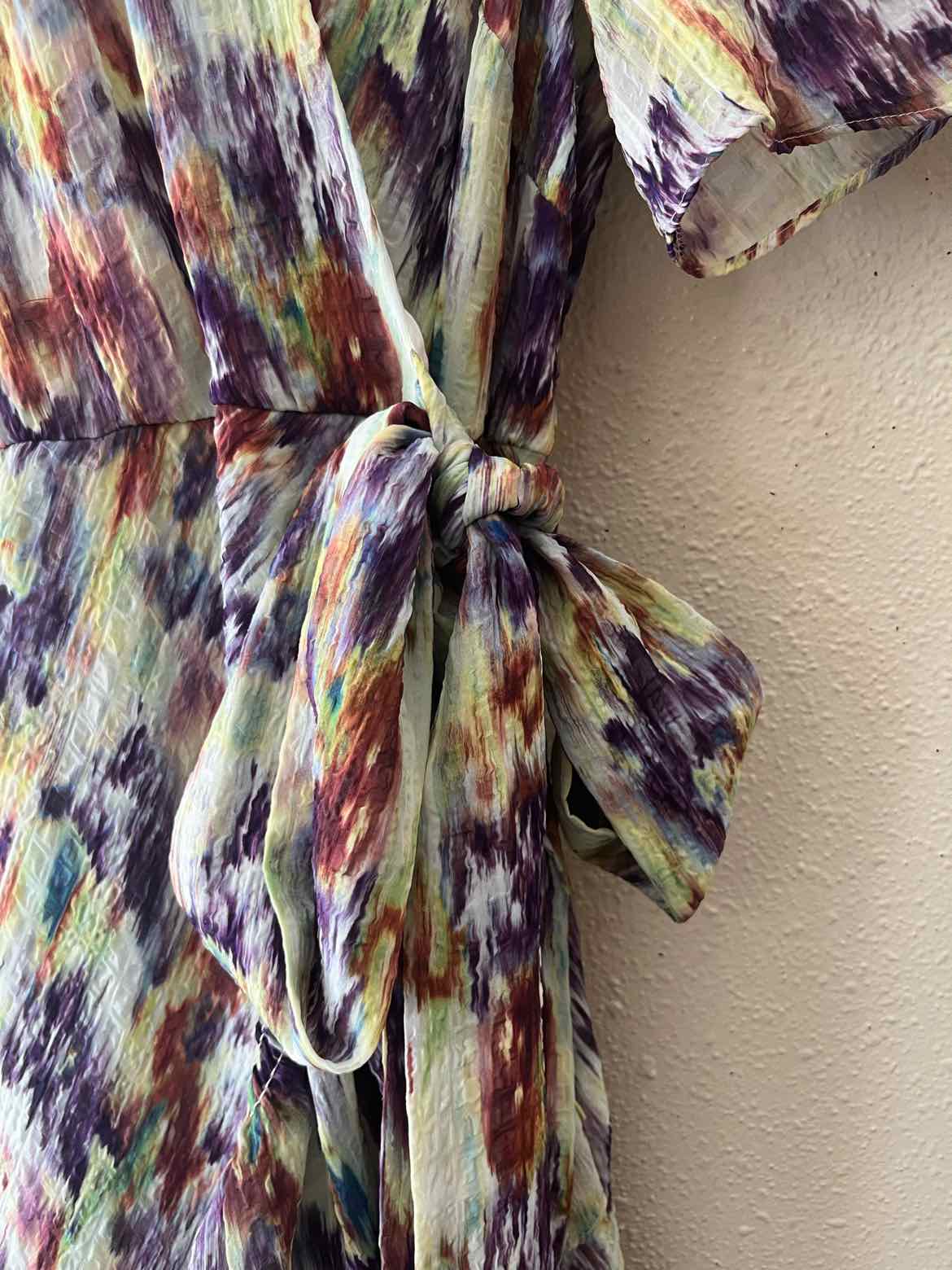 Tanya Taylor Purple Multi Size 6 Dress