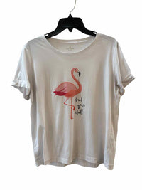 Kate Spade White and Pink Size L Shirt