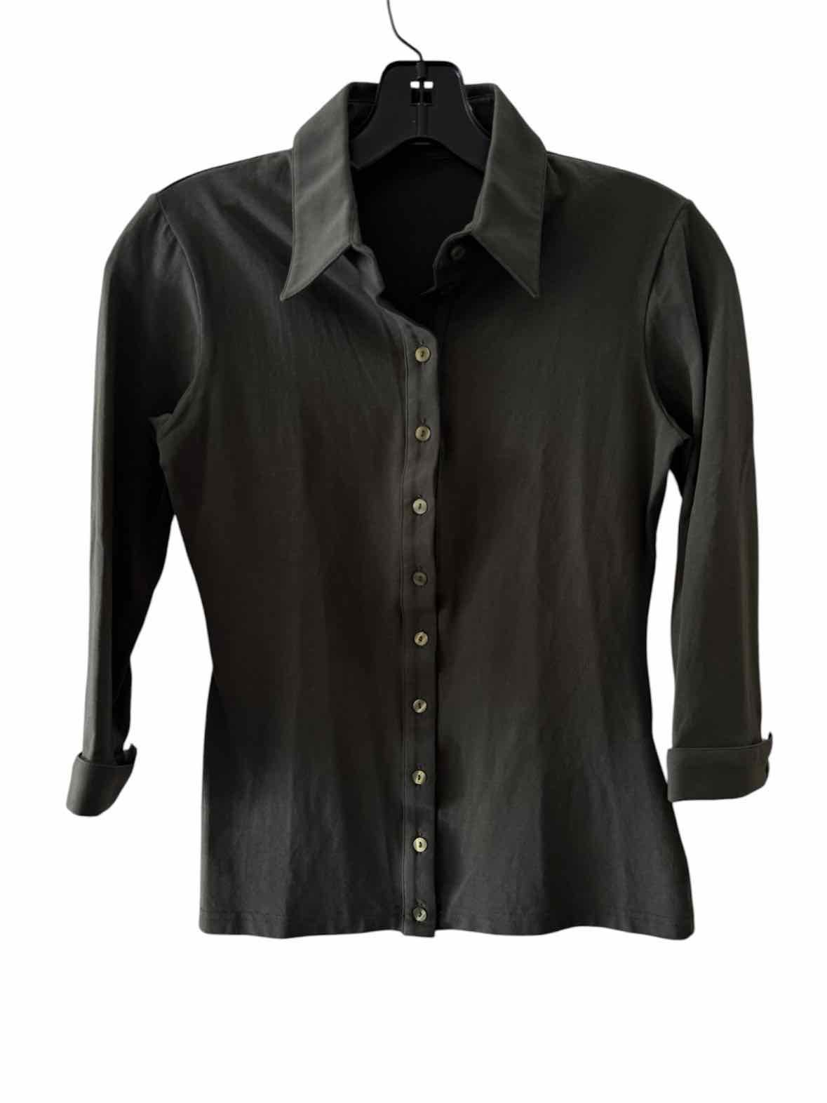 Anne Fontaine Olive Size 36 Shirt