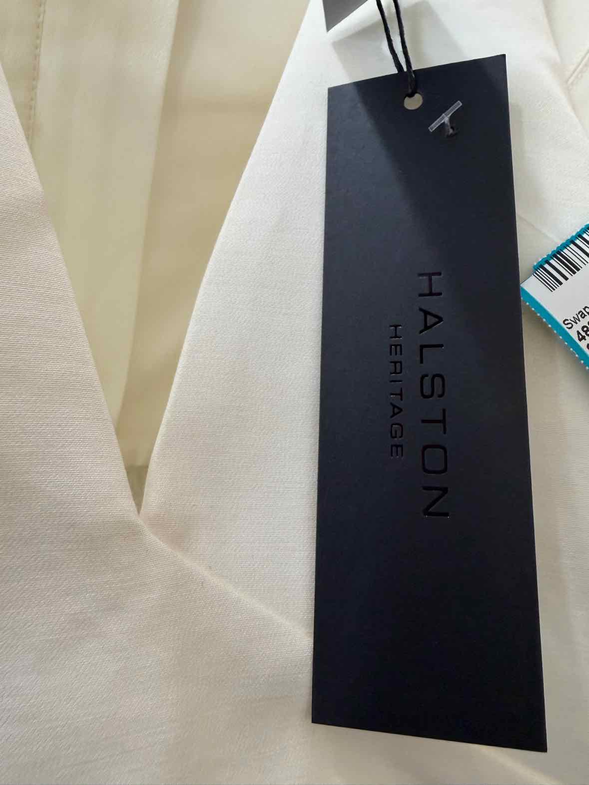 Halston Off White Size 6 Dress