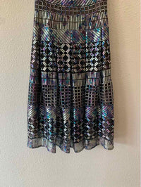 BCBGMax Azria Black Multi Size 4 Dress
