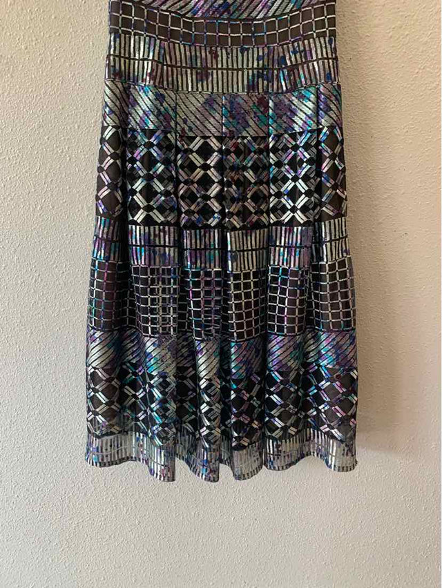 BCBGMax Azria Black Multi Size 4 Dress