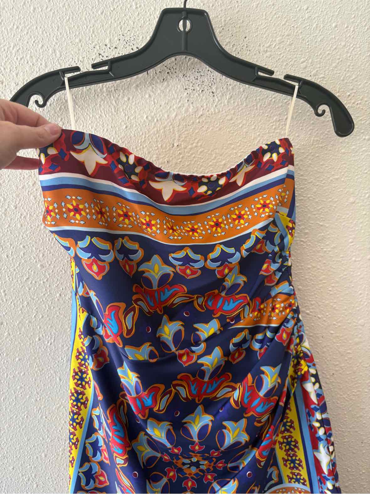 Lavender Brown Blue Multi Size M Romper
