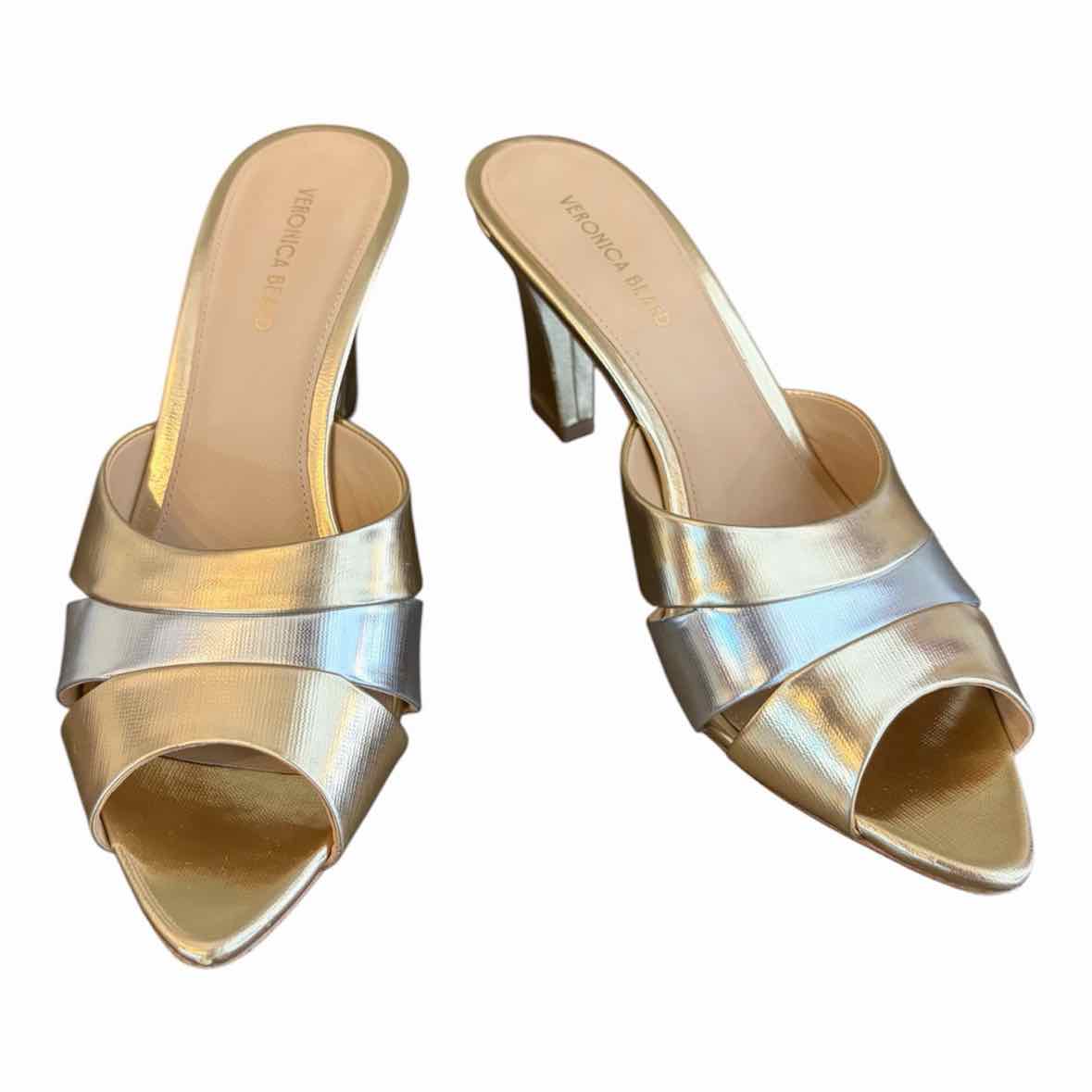 Veronica Beard metallic gold Size 6.5 Shoes