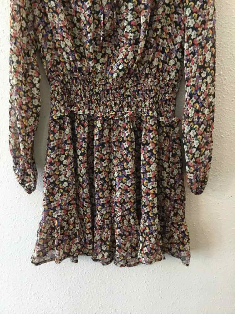 Vici Black Multi Size S Dress