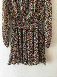 Vici Black Multi Size S Dress