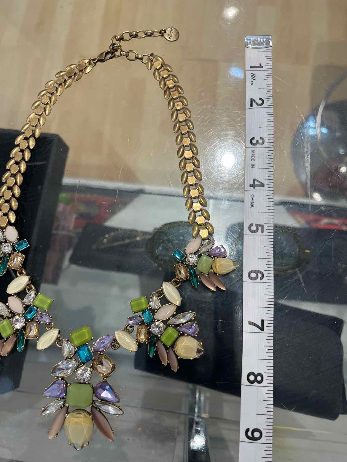 Stella and Dot Green and Beige Jewelry