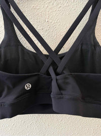 Lululemon Black Size 6 Sports Bra
