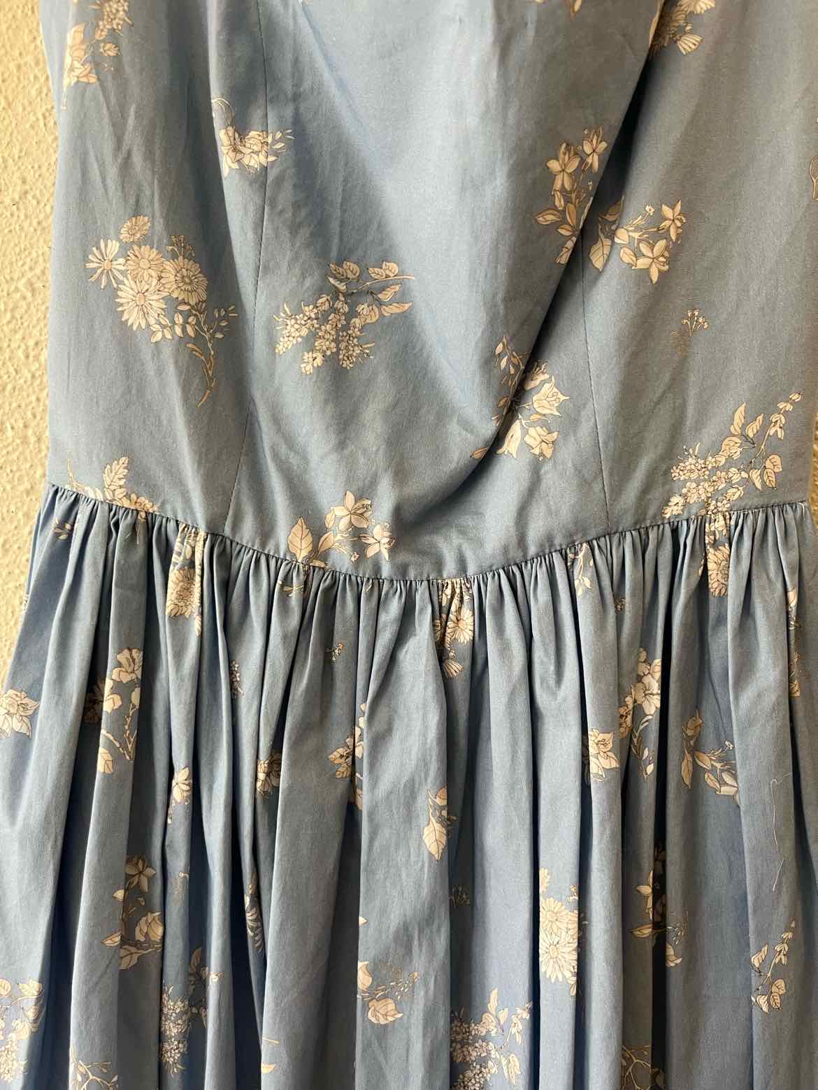 Coco Shop Light Blue Multi Size S Dress