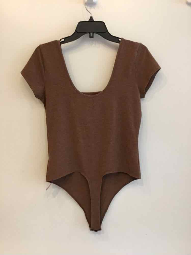 American Eagle Brown Size L Bodysuit