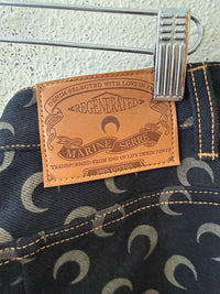 marine serre Black and tan Size XL Jeans