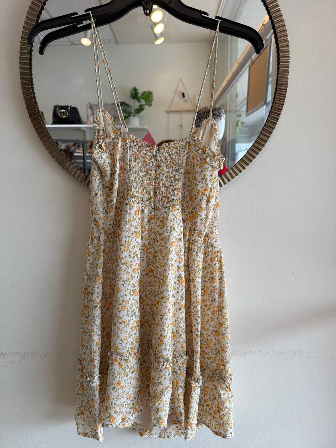 Reformation Yellow Size 2 Dress