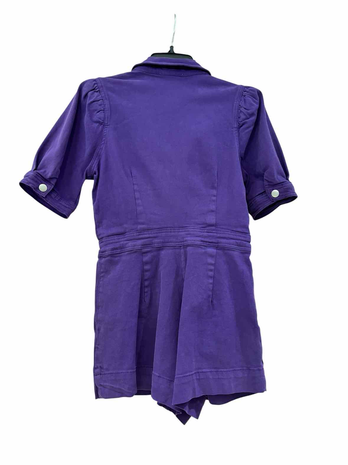 day + moon Eggplant Size S Romper