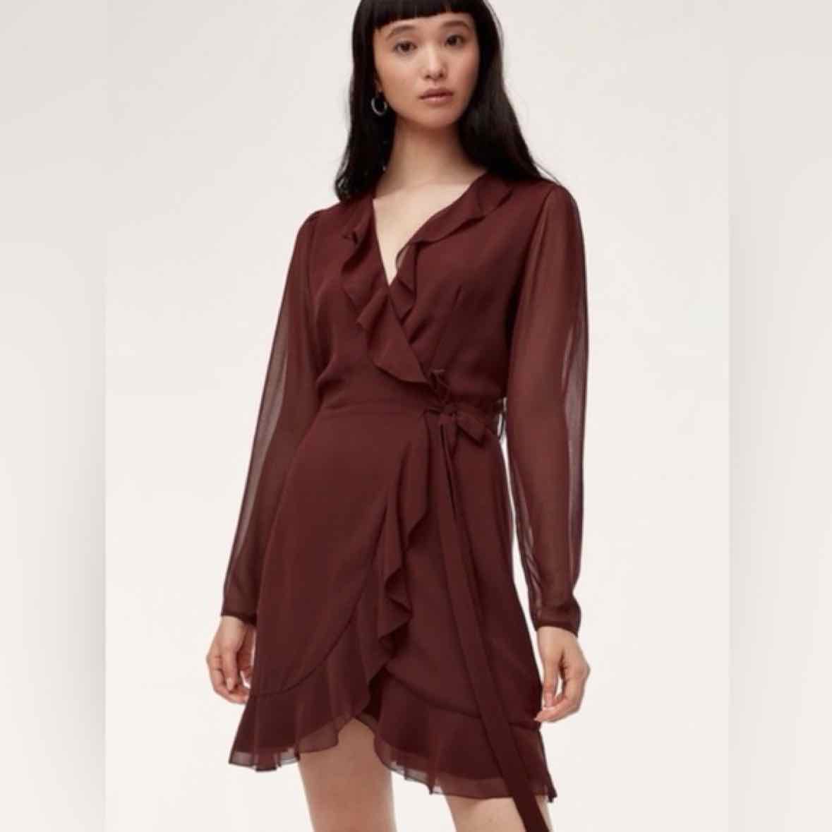 Wilfred Burgandy Size XS Dress