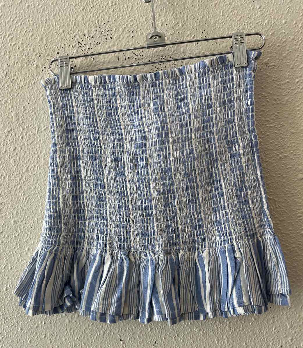 KOCH White and Blue Size XS Skirt
