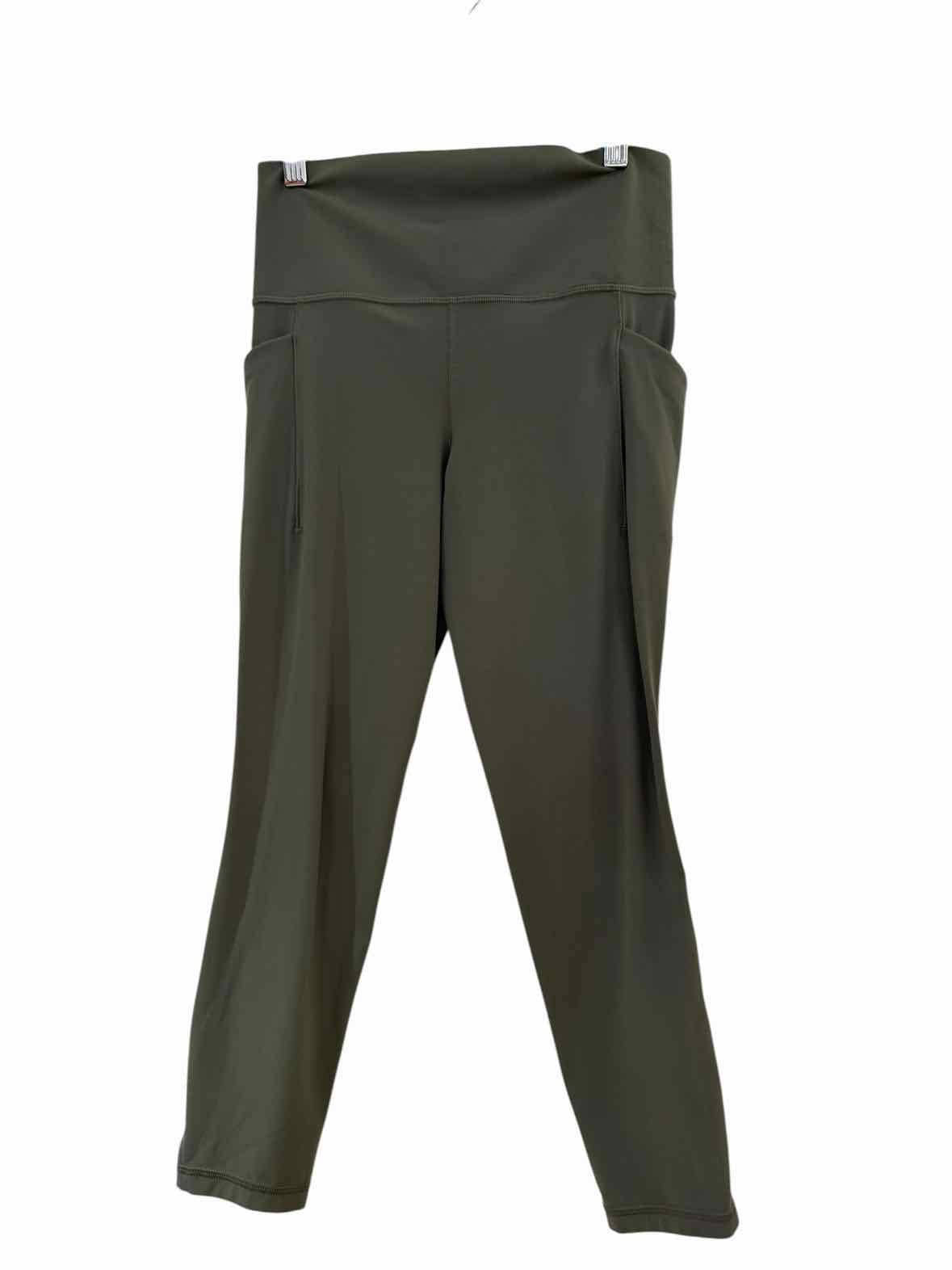 Athleta Army Green Size S Leggings