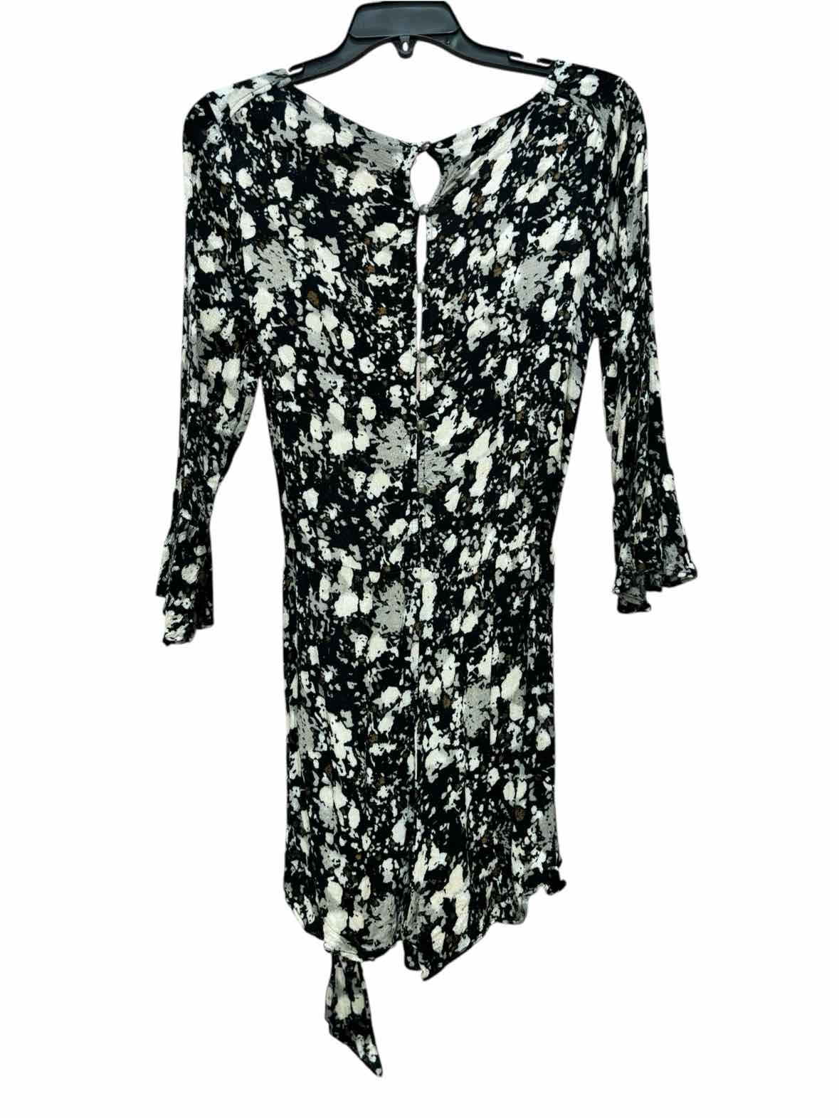 Free People Black Multi Size S Romper