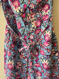 French Connection Blue and Fuschia Size 2 Dress