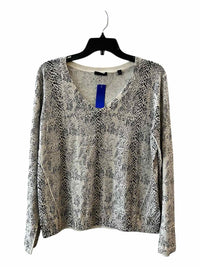 ATM Cream and Black Size L Sweater