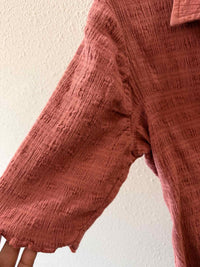Free People Terracotta Size S Shirt