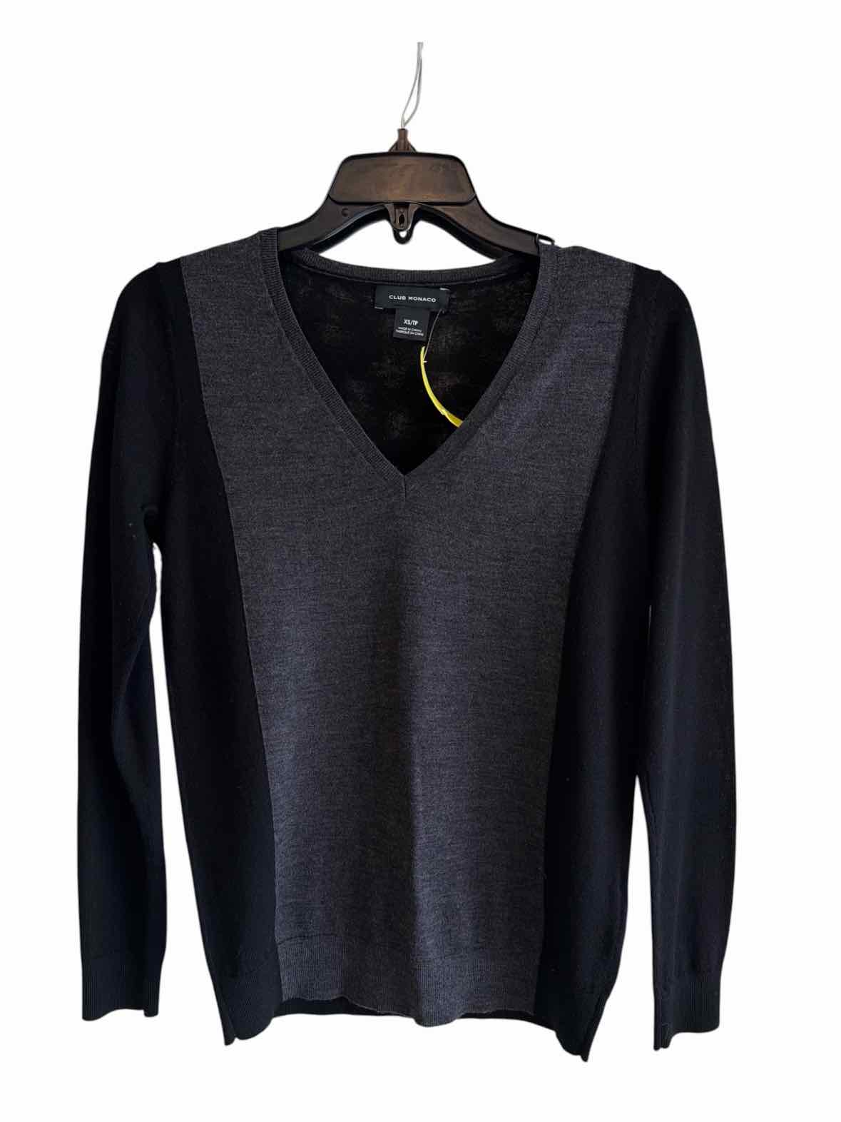 Club Monaco Black and Gray Size XS Shirt