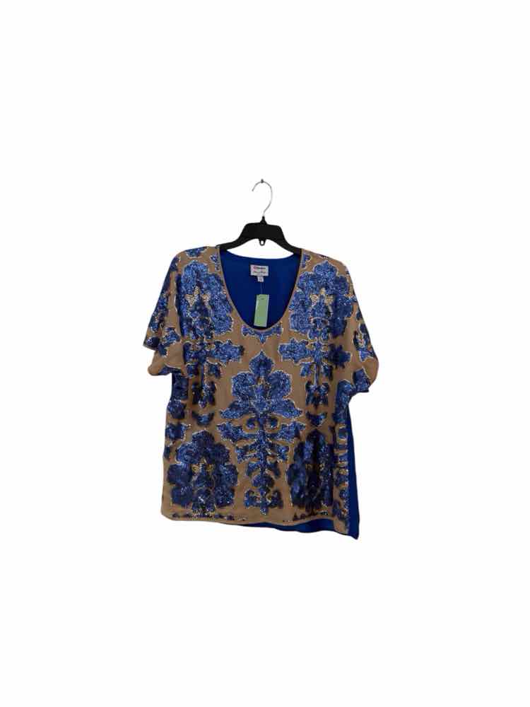 Neiman Marcus blue and gold Size L Shirt