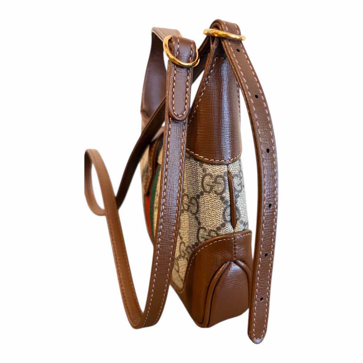 Gucci Brown and Tan Handbag