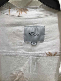 Rails White and Gold Size XL Shirt