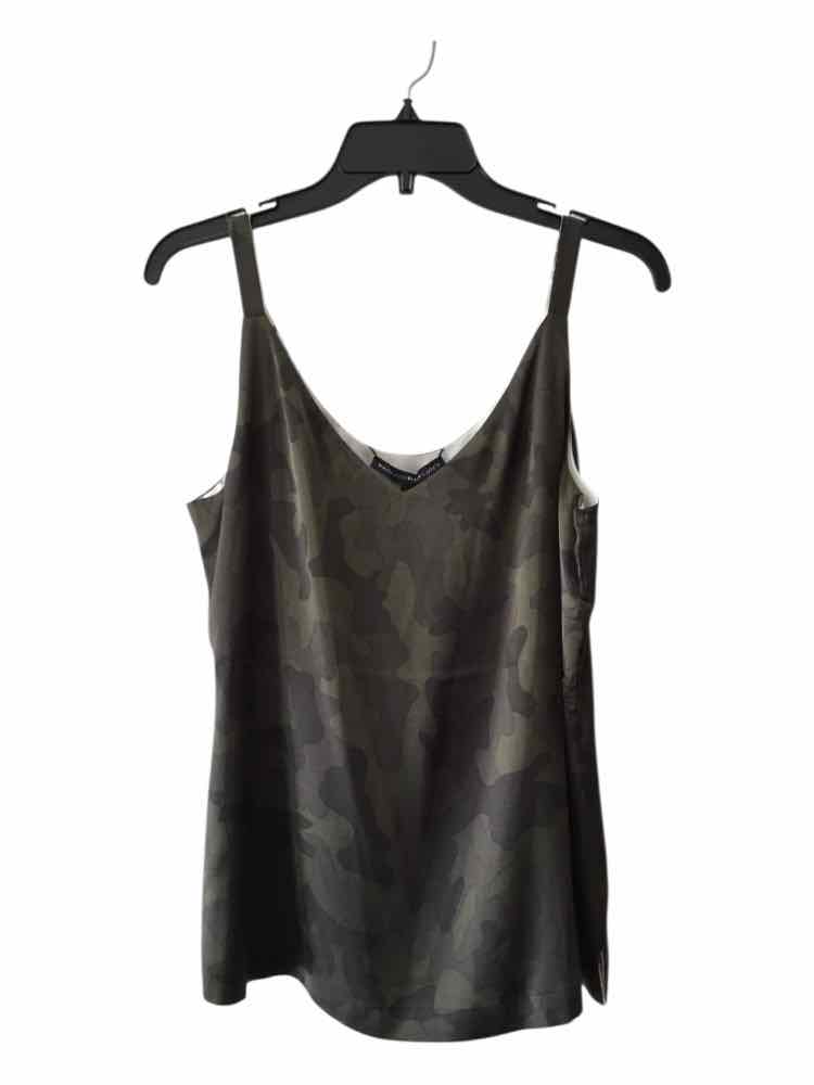 White House Blk Mkt Green Camo Size S Shirt