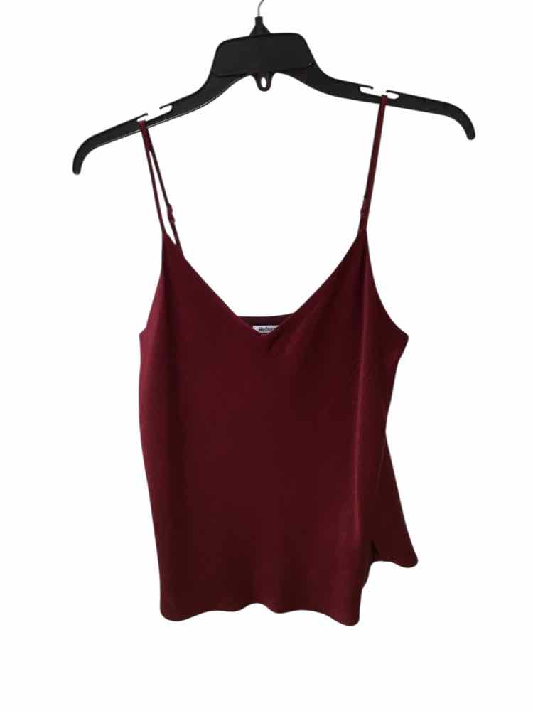 Reformation Dark Red Size S Shirt