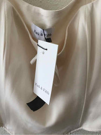 Park & Fifth Ivory Size L Shirt