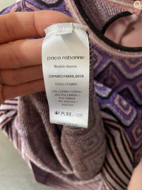 paco rabanne Purple Multi Size M Dress