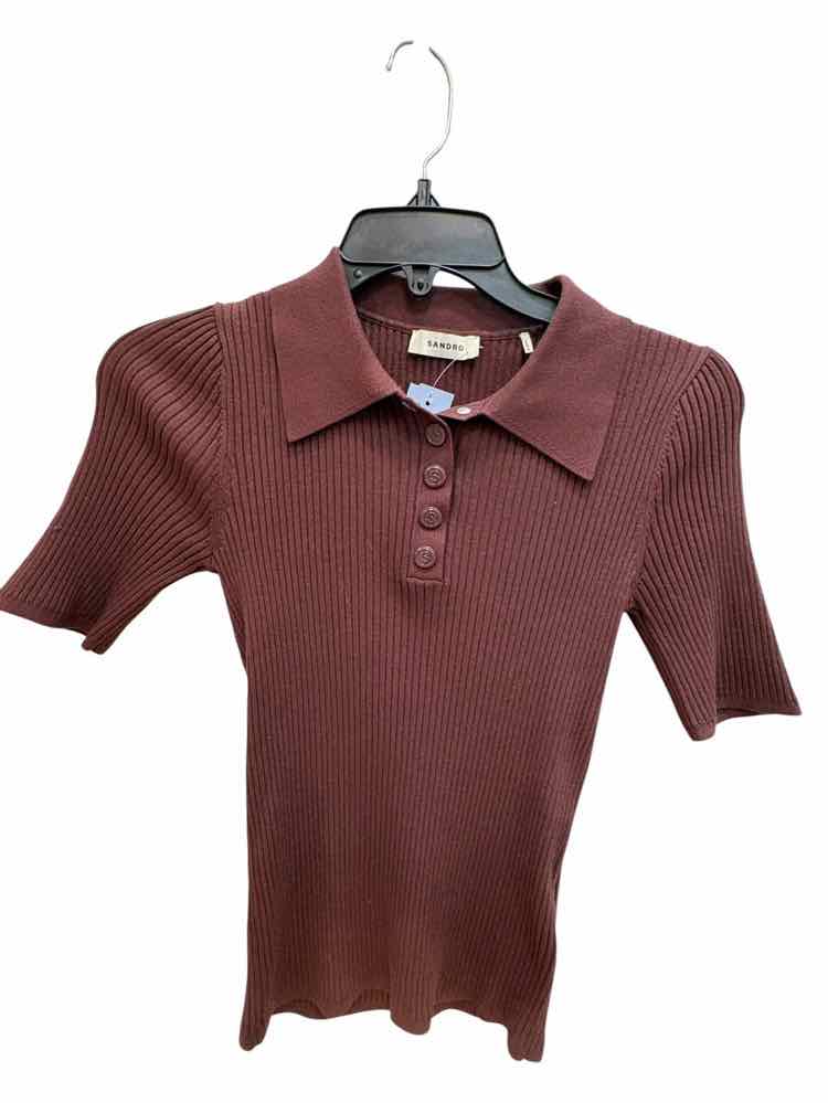 Sandro dusty mauve Size 34 Shirt