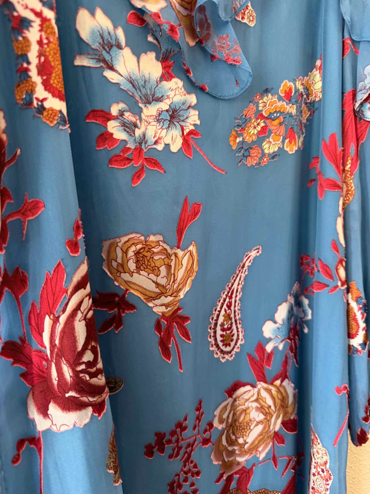 alice + olivia Blue Multi Size S Dress