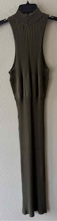 Andrea Iyamah Olive Size S/M Dress