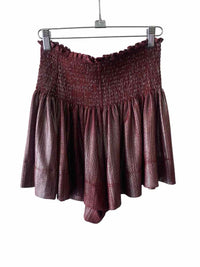 Queen of Sparkles Burgundy Size M Shorts