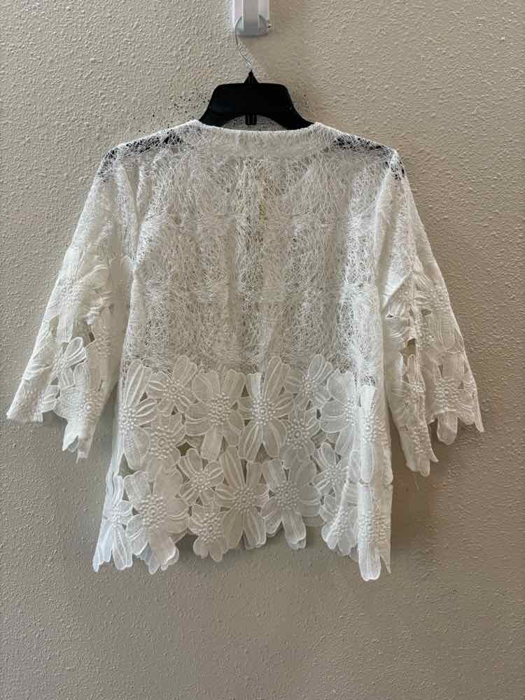 Trisha Tyler White Size M Jacket