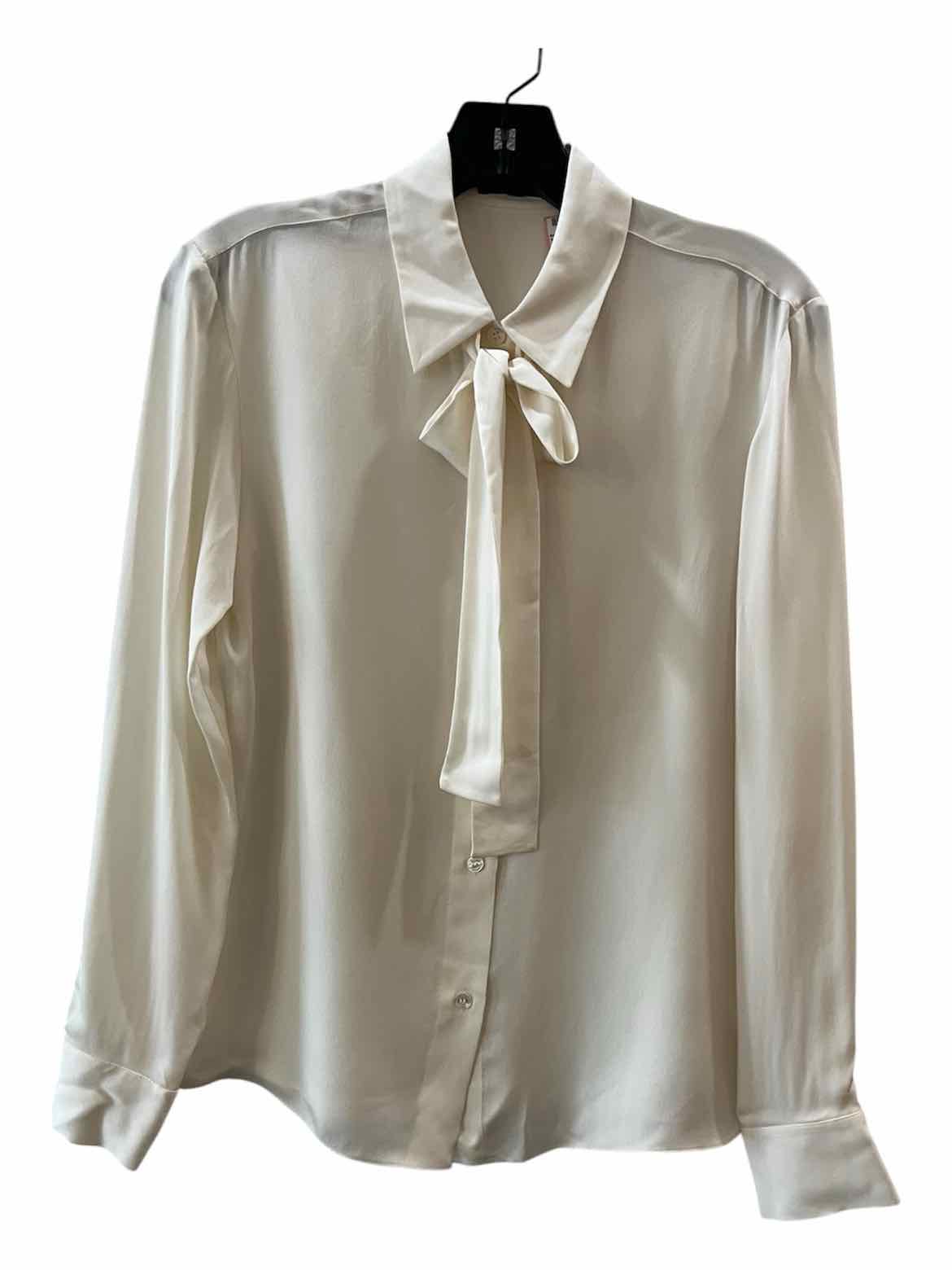 Theory Cream Size P Shirt