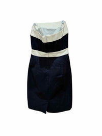 Milly Navy and White Size 0 Dress