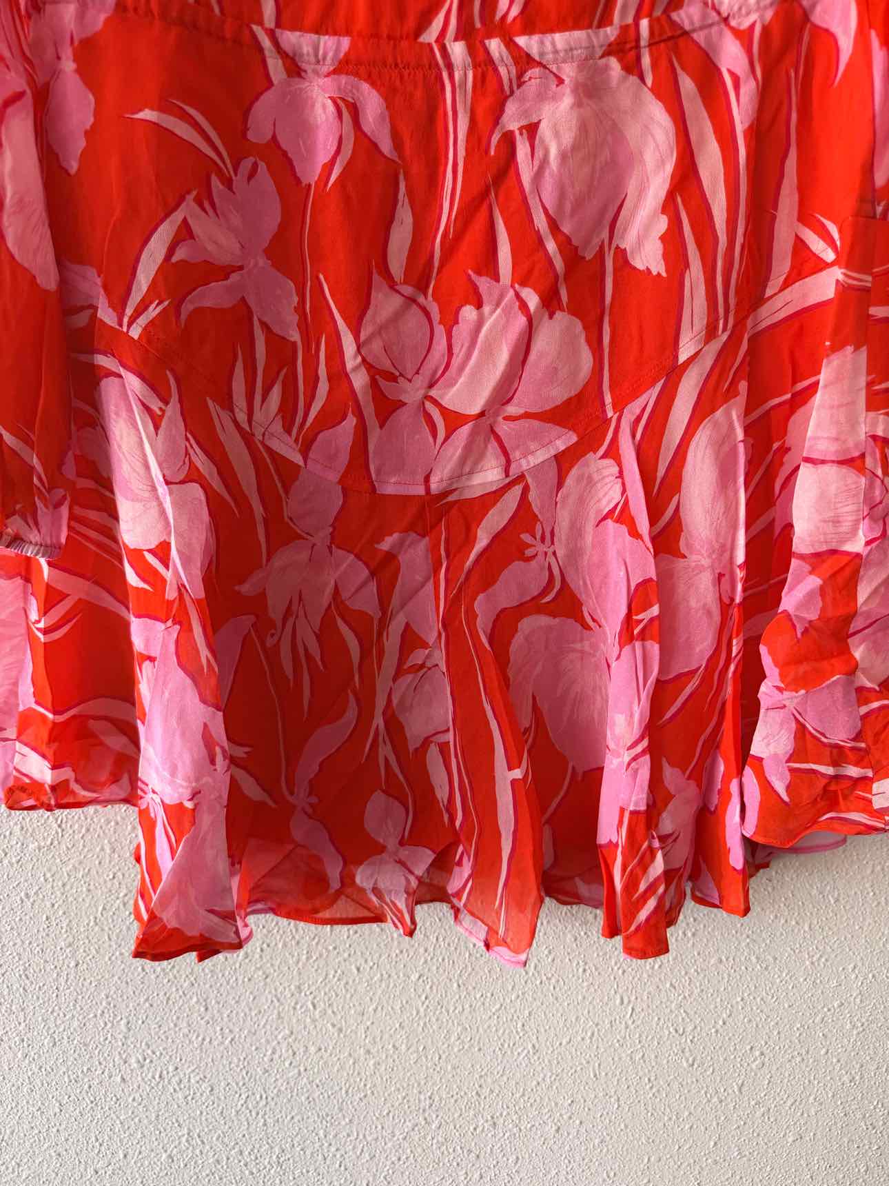 Milly Red multi Size 2 Dress