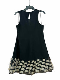Trina Turk Black and Gold Size 12 Dress