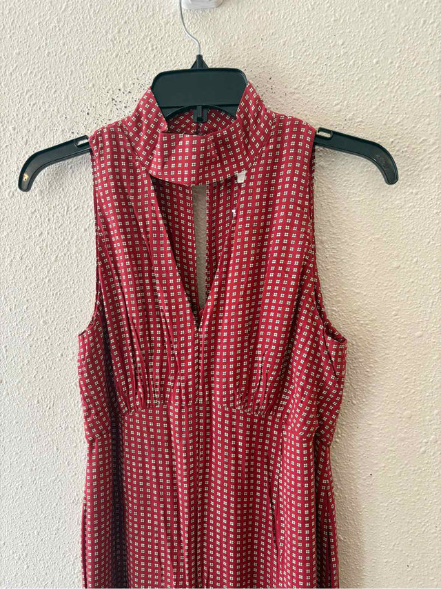 maeve Red multi Size 2 Jumpsuit