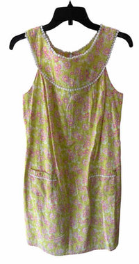 Lilly Pulitzer Lime Green mult Size S Dress