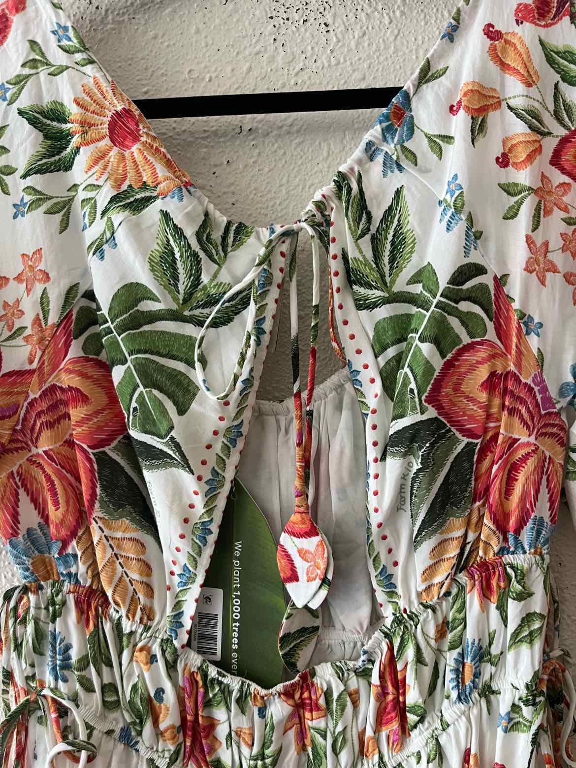 farm rio White Multi Size S Dress
