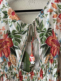 farm rio White Multi Size S Dress